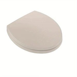 Slow Close Round Toilet Seat and Lid, Bone - SS113#03