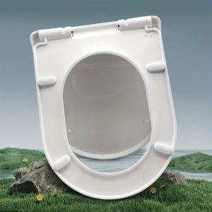 Taitao Contemporary Soft-Close Toilet Seat Lid - Fit, Easy Install, No Battery Required